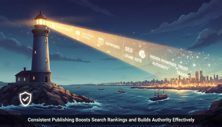 Consistent Publishing Boosts Search Rankings and Builds Authority Effectively