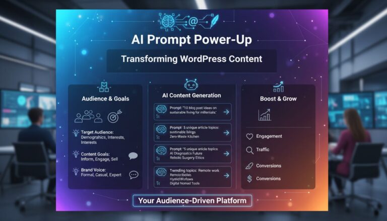 Master AI Prompts to Boost WordPress Content and Engagement