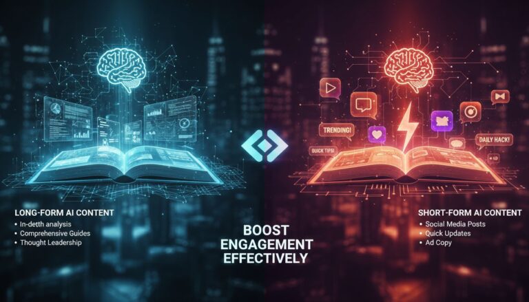Long-Form vs. Short-Form AI Content: Boost Engagement Effectively
