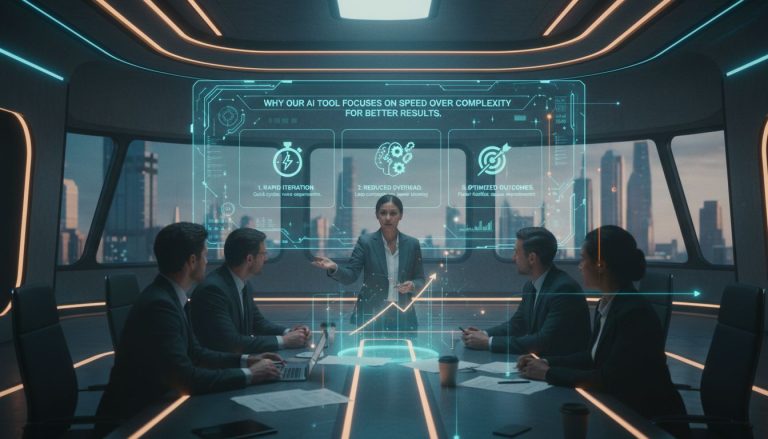 Why Our AI Tool Focuses on Speed Over Complexity for Better Results
