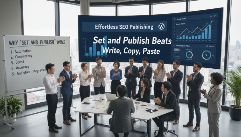 Why “Set and Publish” Beats “Write, Copy, Paste”