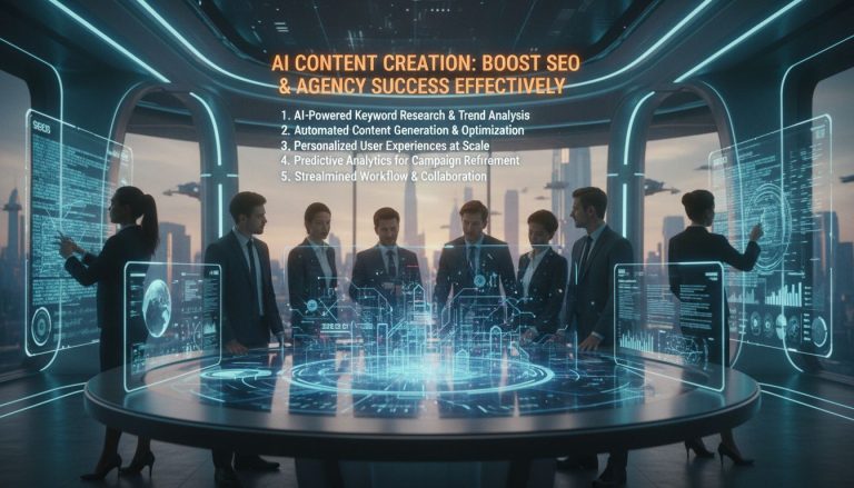 AI Content Creation as a Top SEO Tool to Boost Agency Success
