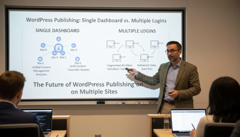 Single Dashboard vs Multiple Logins: The Future of WordPress Publishing