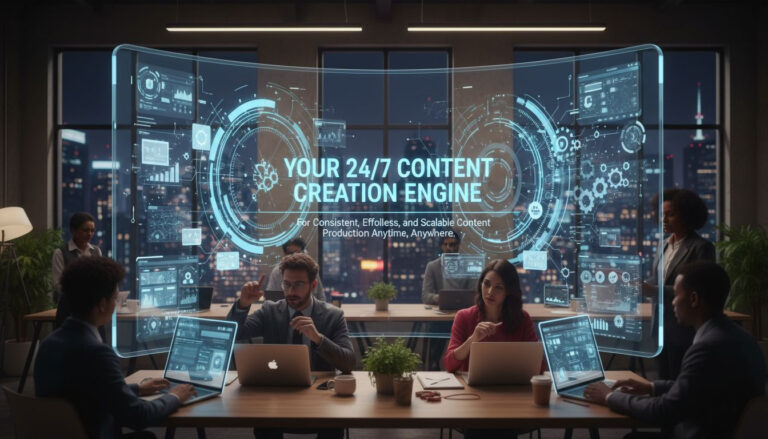 24/7 Content Creation Engine for Effortless, Scalable Content Production