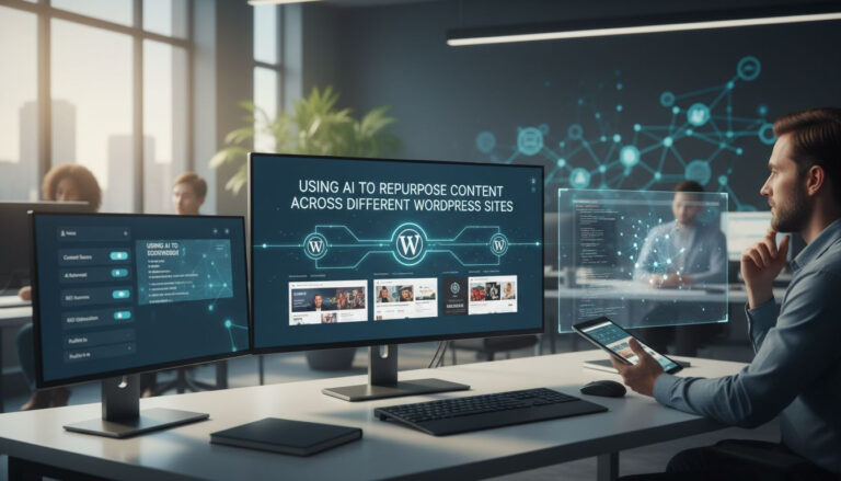 Streamline Content Repurposing Across WordPress Sites with AI Efficiency