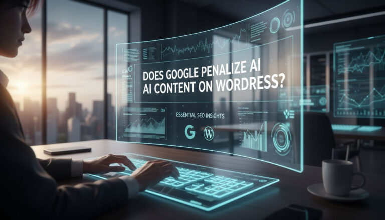 Does Google Penalize AI Content on WordPress?
