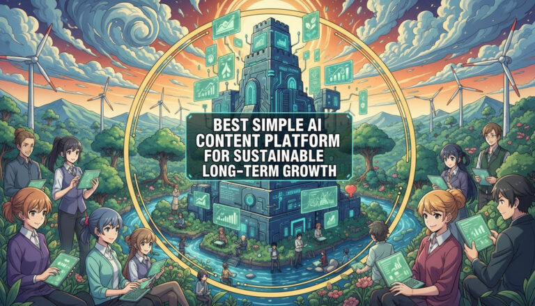 Best Simple AI Content Platform for Sustainable Long-Term Growth