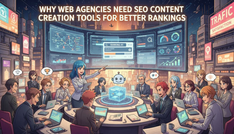 Why Web Agencies Need SEO Content Creation Tools for Better Rankings