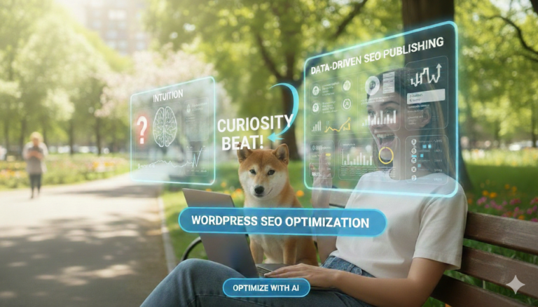 Curiosity Hooks Data-Driven SEO Publishing Beats Intuition