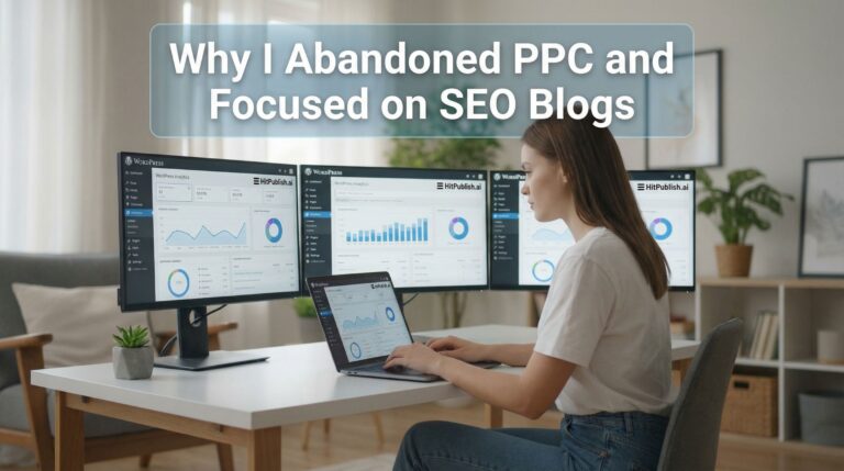 Why I Abandoned PPC and Focused on SEO Blogs