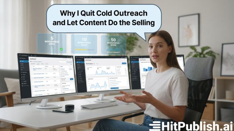 Why I Quit Cold Outreach and Let Content Do the Selling