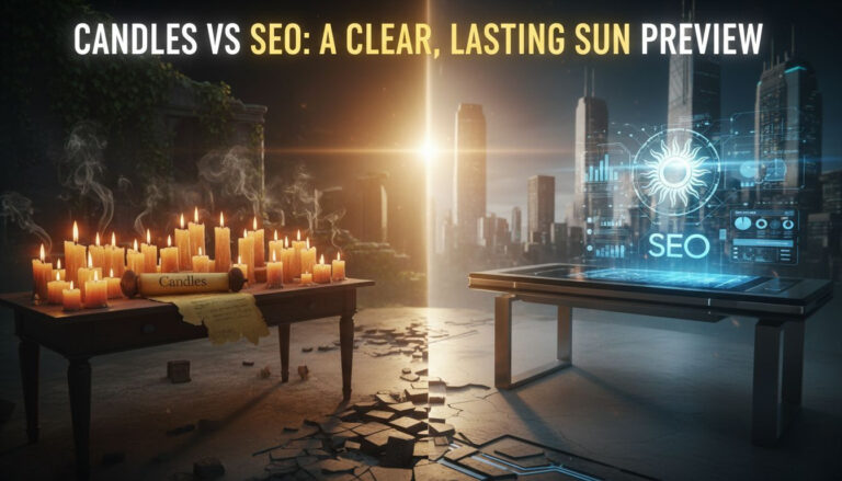 Candles vs SEO: A Clear, Lasting Sun Preview
