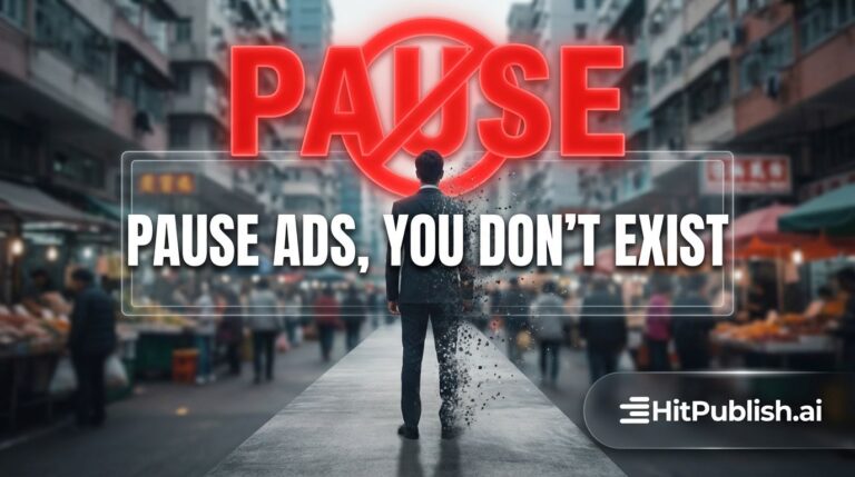 Pause Ads, You Don’t Exist: Concrete Strategy for Real Markets