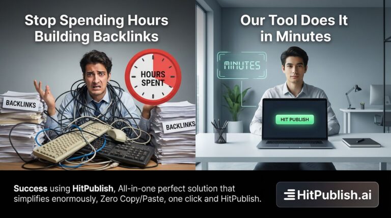 Stop Spending Hours Building Backlinks — Our Tool Does It in Minutes