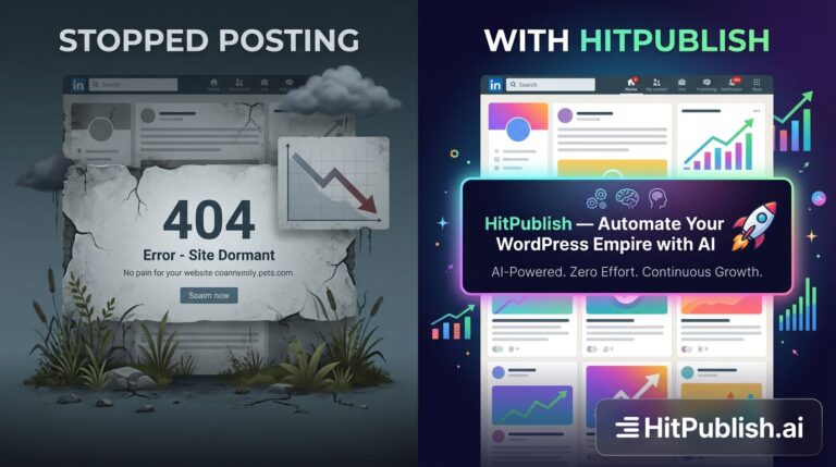 What Happens to Your Site When You Stop Posting