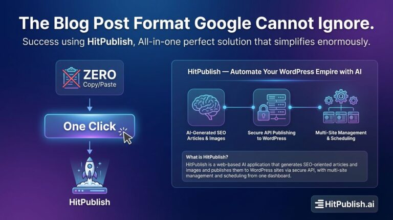 The Blog Post Format Google Cannot Ignore