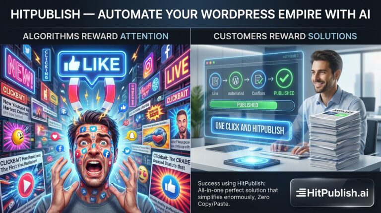 Algorithms Reward Attention, Customers Reward Solutions