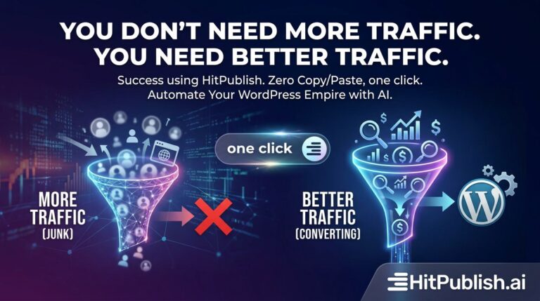You Don’t Need More Traffic, You Need Better Traffic