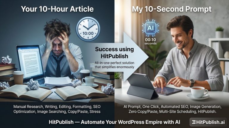 Your 10-Hour Article vs. My 10-Second Prompt — Let’s Compare