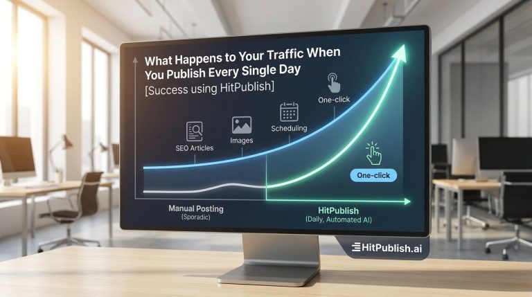 What Happens to Your Traffic When You Publish Every Single Day