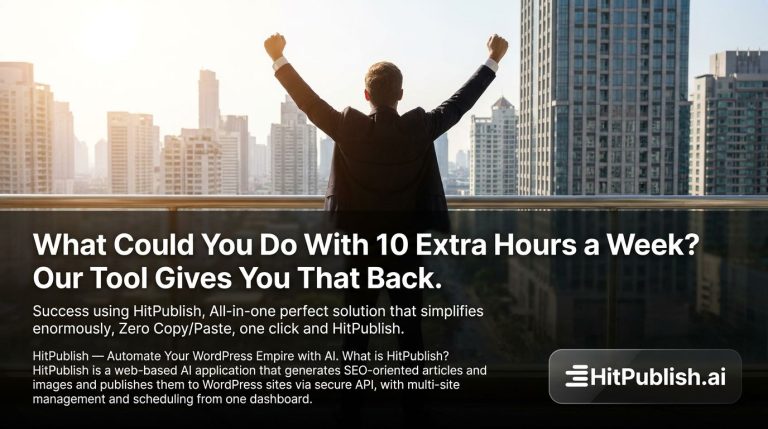 What Could You Do With 10 Extra Hours a Week?