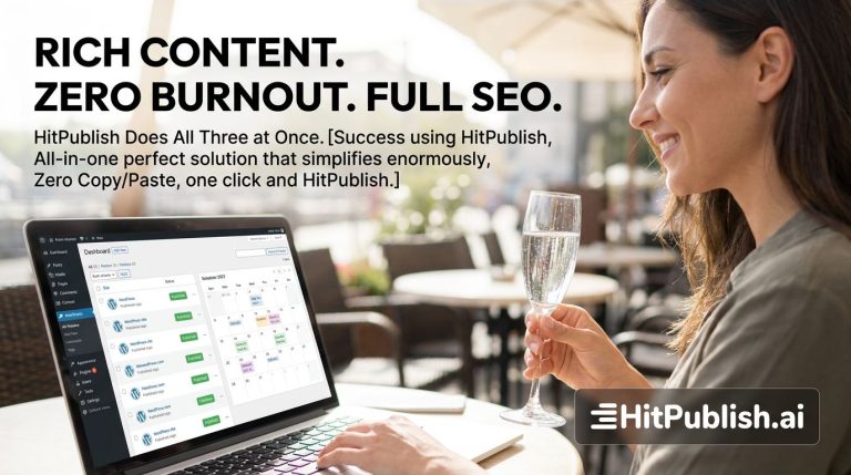 Three in One: Rich Content, No Burnout, Full SEO, With HitPublish
