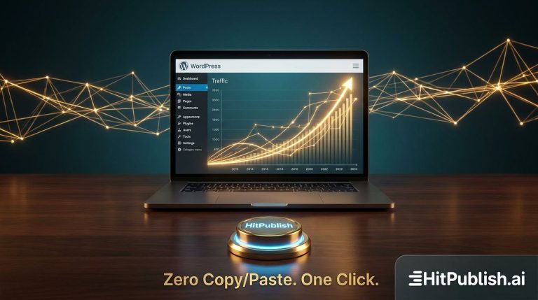 Your WordPress Blog Is Lonely. HitPublish AI Could Fix That — Fast