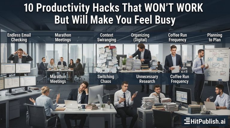 10 Productivity Hacks That Won’t Work But Will Make You Feel Busy