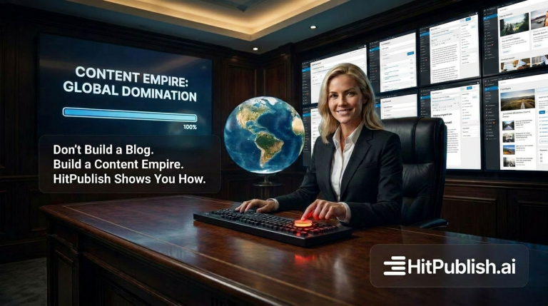 Don’t Build a Blog. Build a Content Empire. HitPublish Shows You How.