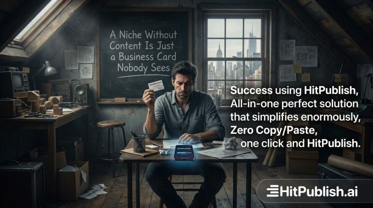 A Niche Without Content Is Just a Business Card Nobody Sees