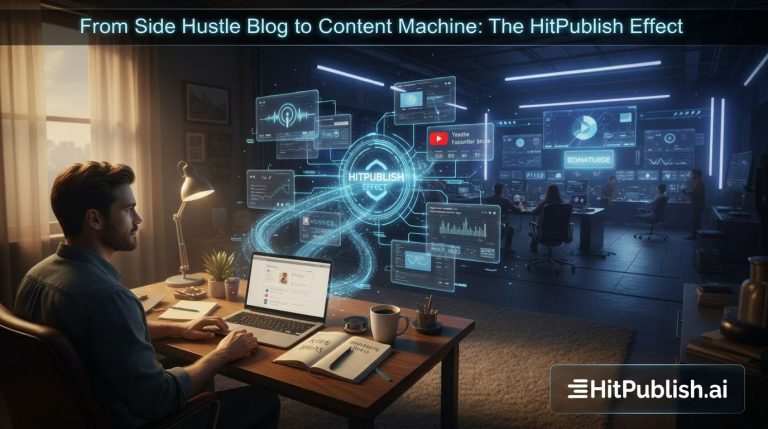 From Side Hustle Blog to Content Machine: The HitPublish Effect
