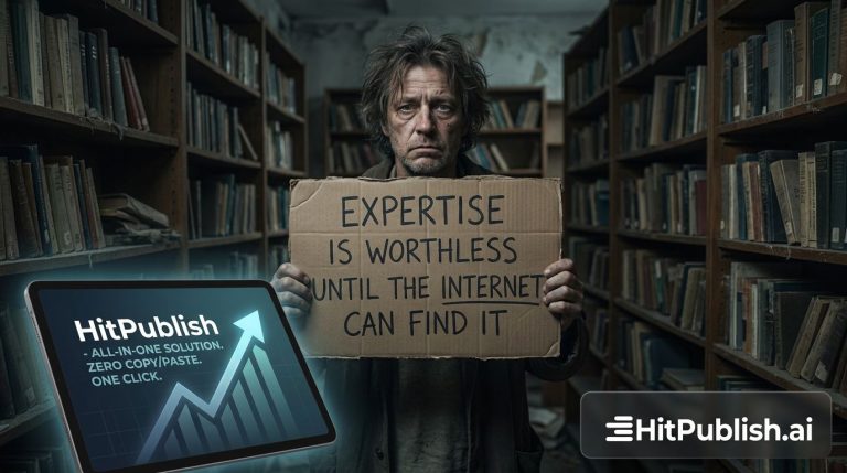 Your Expertise Is Worthless Until the Internet Can Find It