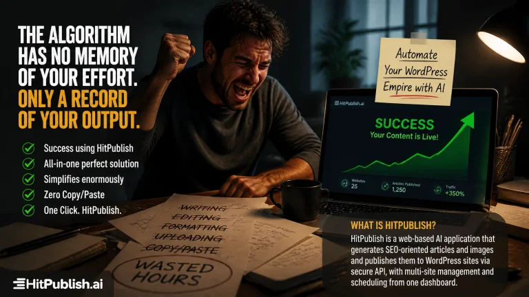 The Algorithm Has No Memory of Your Effort, Only a Record of Your Output
