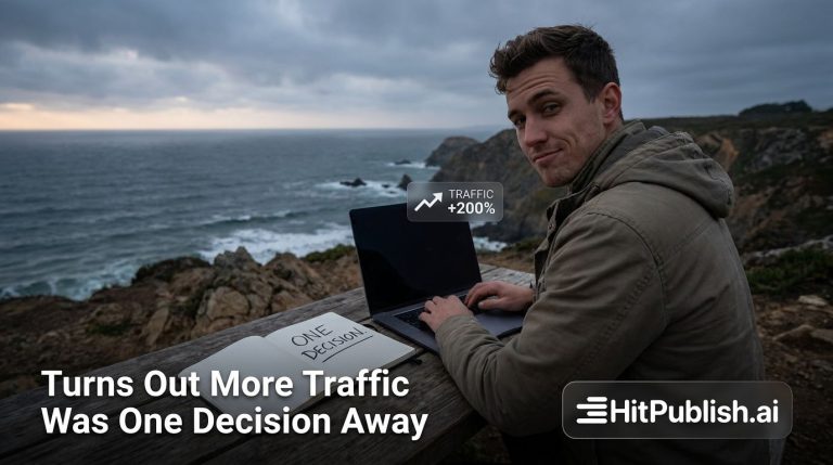 Turns Out More Traffic Was One Decision Away