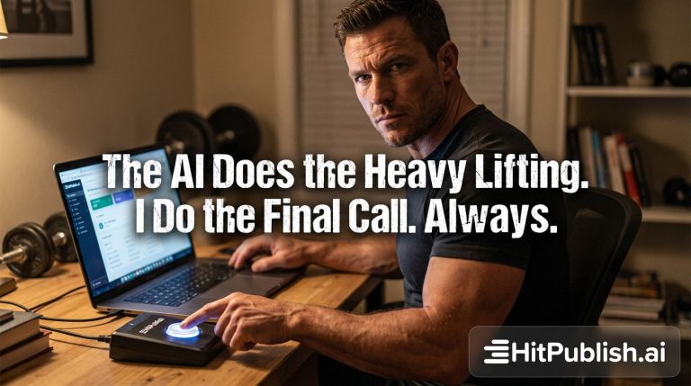 The AI Does the Heavy Lifting. I Do the Final Call. Always.