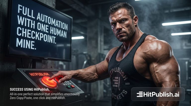 Full Automation With One Human CheckPoint. Mine.