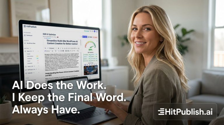 AI Does the Work. I Keep the Final Word. Always Have.